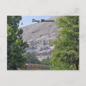 石の山の彫刻、石山ジョージア ポストカード (正面)