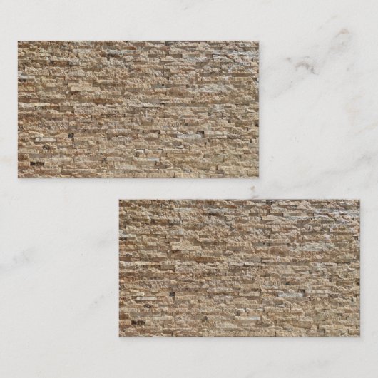 石の幾何学的パターン 名刺 (正面/裏面)