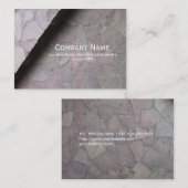 石の建築 名刺 (正面/裏面)