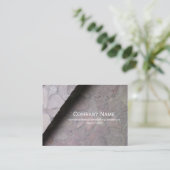 石の建築 名刺 (スタンド正面)