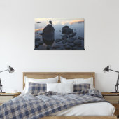 石の日没CC0312 キャンバスプリント (インサイチュ (寝室))