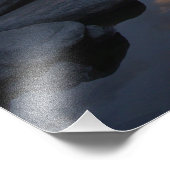 石の日没CC0315フォトプリント フォトプリント            (角)