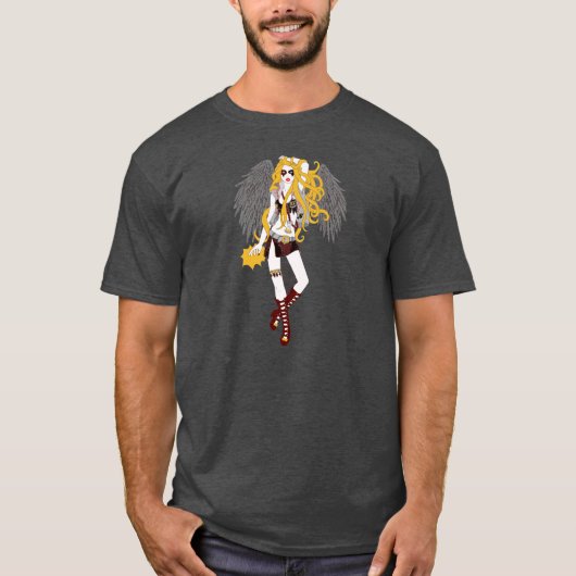 石の時間具象 Tシャツ (正面)