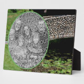 石の橋リリパド自然自分の写真を追加 フォトプラーク (側面)