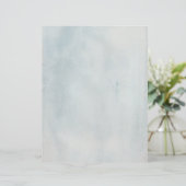 石の水彩画の便箋 (スタンド正面)