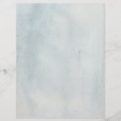 石の水彩画の便箋 (正面)