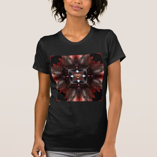 石の炎のフレア Tシャツ (正面)