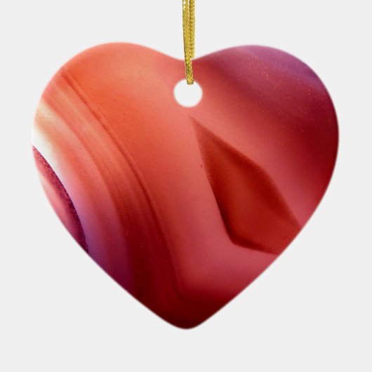 石の瑪瑙 セラミックオーナメント (正面)