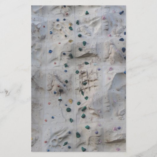 石の登山の壁 便箋 (正面)