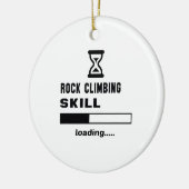 石の登山の技術のローディング...... セラミックオーナメント (左)