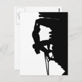 石の登山の郵便はがき ポストカード (正面/裏面)