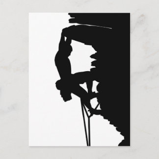 石の登山の郵便はがき ポストカード