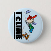 石の登山のTシャツおよびギフト 缶バッジ (正面)