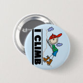 石の登山のTシャツおよびギフト 缶バッジ (正面&裏面)