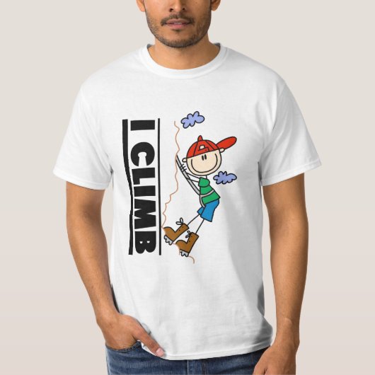 石の登山のTシャツおよびギフト Tシャツ (正面)