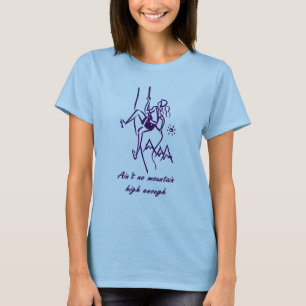石の登山のTシャツ Tシャツ