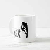 石の登山 コーヒーマグカップ (正面左)
