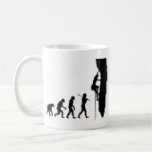 石の登山 コーヒーマグカップ (左)