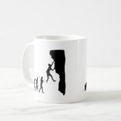 石の登山 コーヒーマグカップ (正面左)