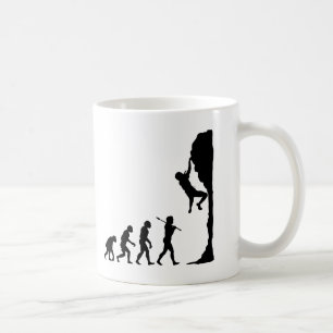 石の登山 コーヒーマグカップ