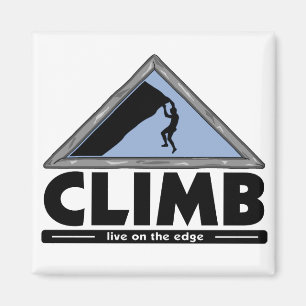 石の登山 マグネット