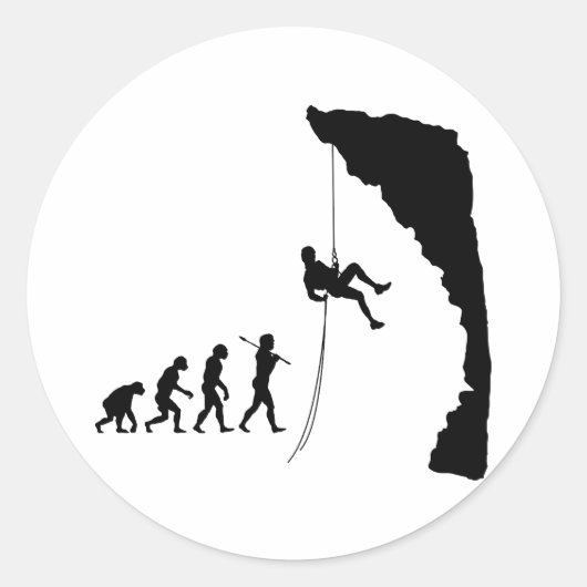 石の登山 ラウンドシール (正面)