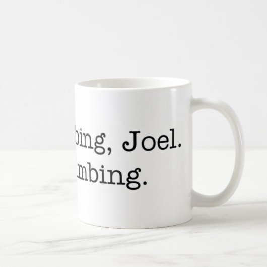 石の登山、Joel。 マグ (右)