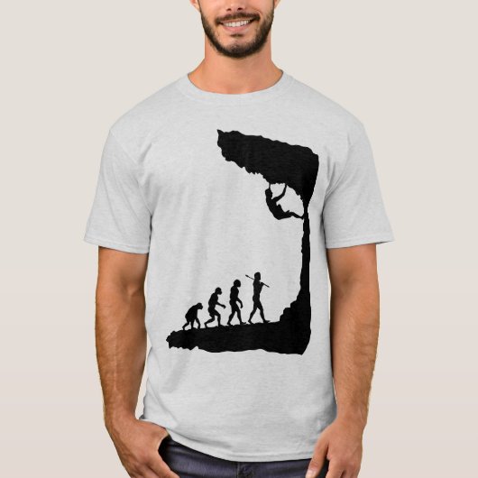 石の登山 Tシャツ (正面)