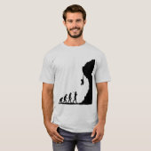 石の登山 Tシャツ (正面フル)