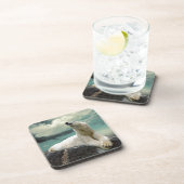 石の白い白くまのハンター コースター (右側)