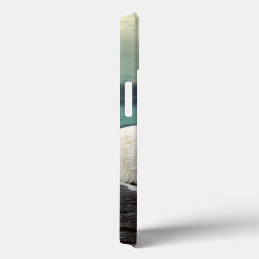 石の白い白くまのハンター Case-Mate iPhoneケース (裏面 / 右)