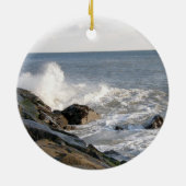 石の眺め セラミックオーナメント (裏面)