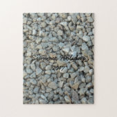 石の石のビーチの小石 ジグソーパズル (縦)