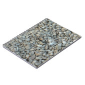 石の石のビーチの小石 ノートブック (左側)