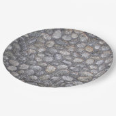 石の石の小石自然 ペーパープレート (アングル)