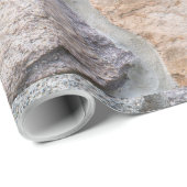 石の石垣の背景 ラッピングペーパー (ロールコーナー)