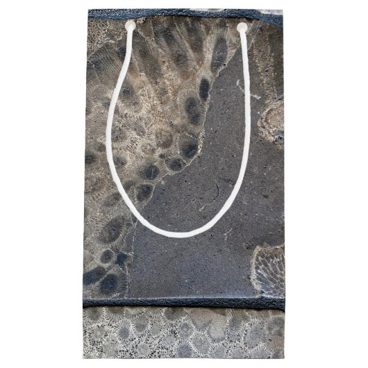 石の石模様 スモールペーパーバッグ (正面)