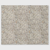 石の石畳の通路の歩道の歩道の岩 ラッピングペーパー (フラット)