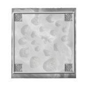 石の緩和曲線 ノートパッド (正面)