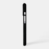 石の翼のドクロ iPhone 16ケース (左側面)