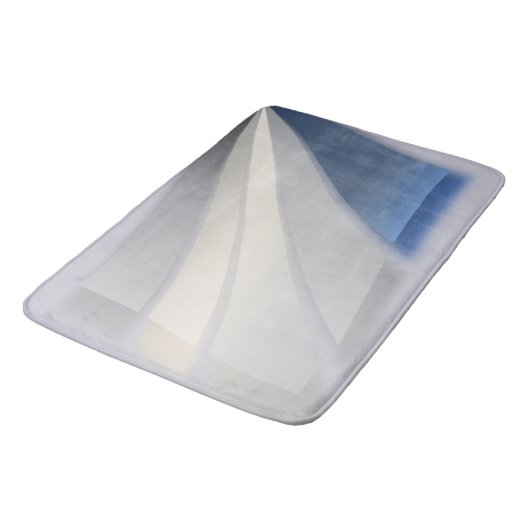 石の色 バスマット (アングル)