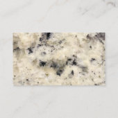 石の花崗岩シンプルの名刺 名刺 (裏面)