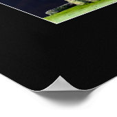 石の菱形認識度やる気を起こさせるアートポスター ポスター (角)