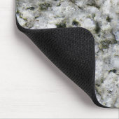 石の質の白の花こう岩 マウスパッド (コーナー)