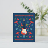 石の醜いセーターのティー ポストカード (スタンド正面)