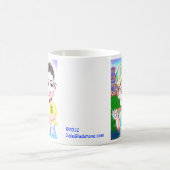 石の野球のマグ12b コーヒーマグカップ (中央)