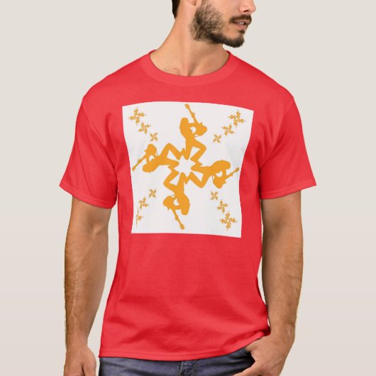 石の雪片1 Tシャツ (正面)