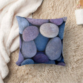 石の青い岩 クッション (ブランケット)