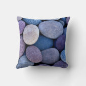 石の青い岩 クッション (裏面)