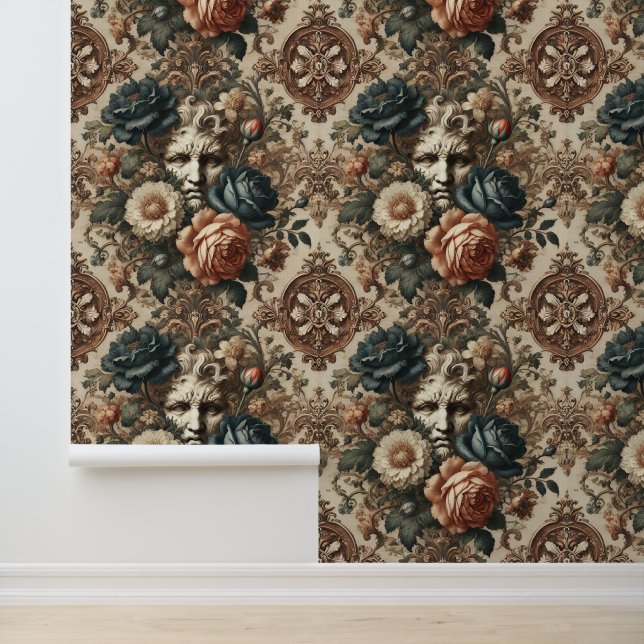 石の顔と疲れた夜 – ゴシック様式のバロック 壁紙 (アプリケーション)